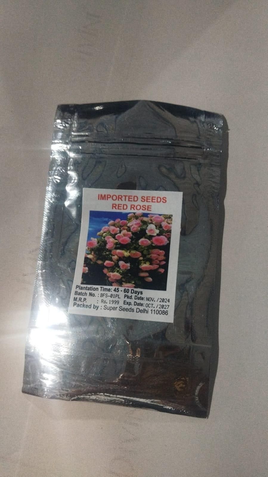 Elegant Climbing Rose Flower Seeds ( pack of 200 gram of seeds )